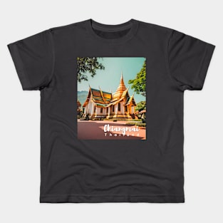 Chaingmai Thailand Brafdesign Kids T-Shirt